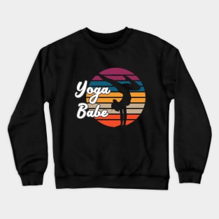 Yoga Babe Crewneck Sweatshirt